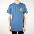 Spitfire Lil Bighead Logo T-Shirt - Indigo Blue / Yellow