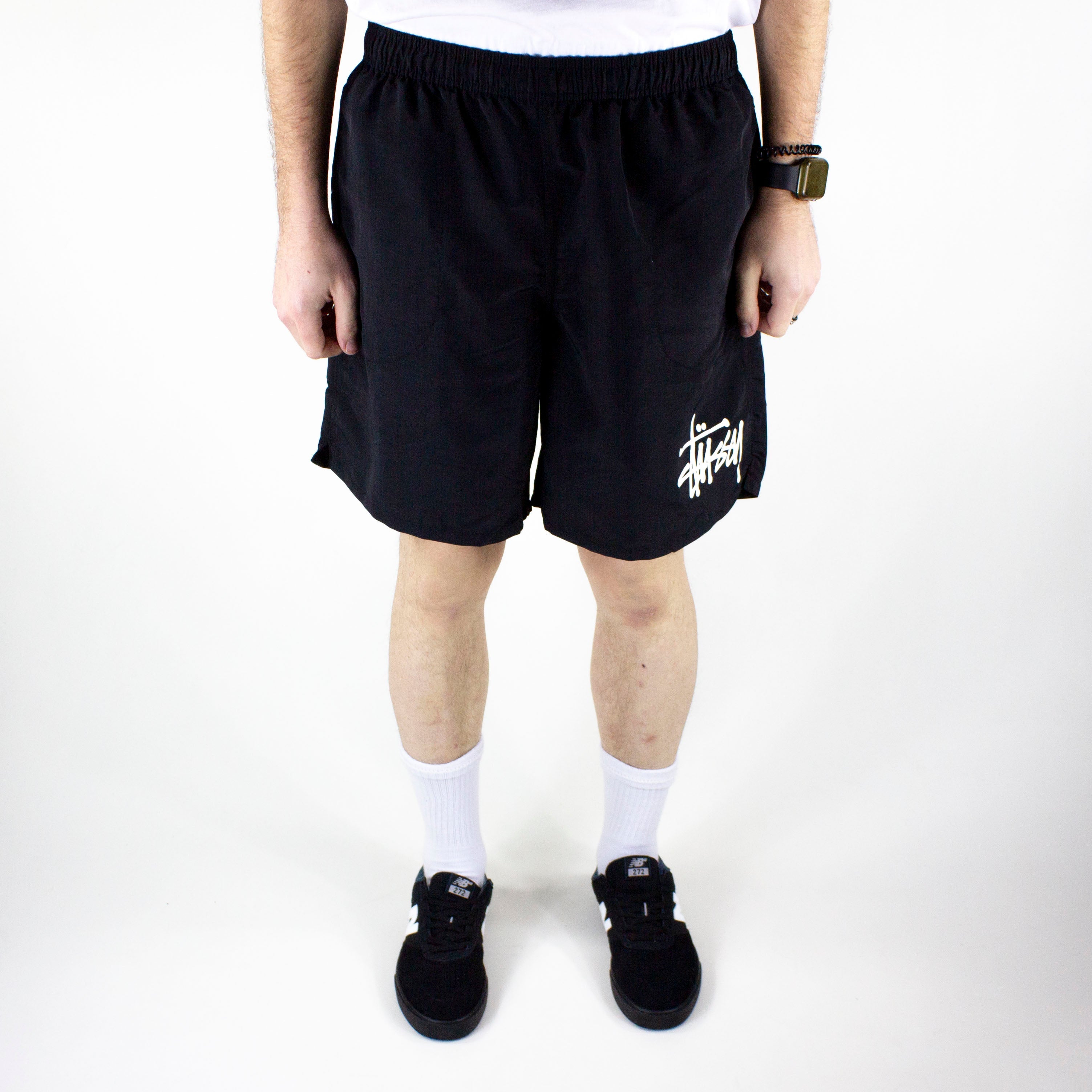 Stussy Big Basic Water Short - Black - S / Black