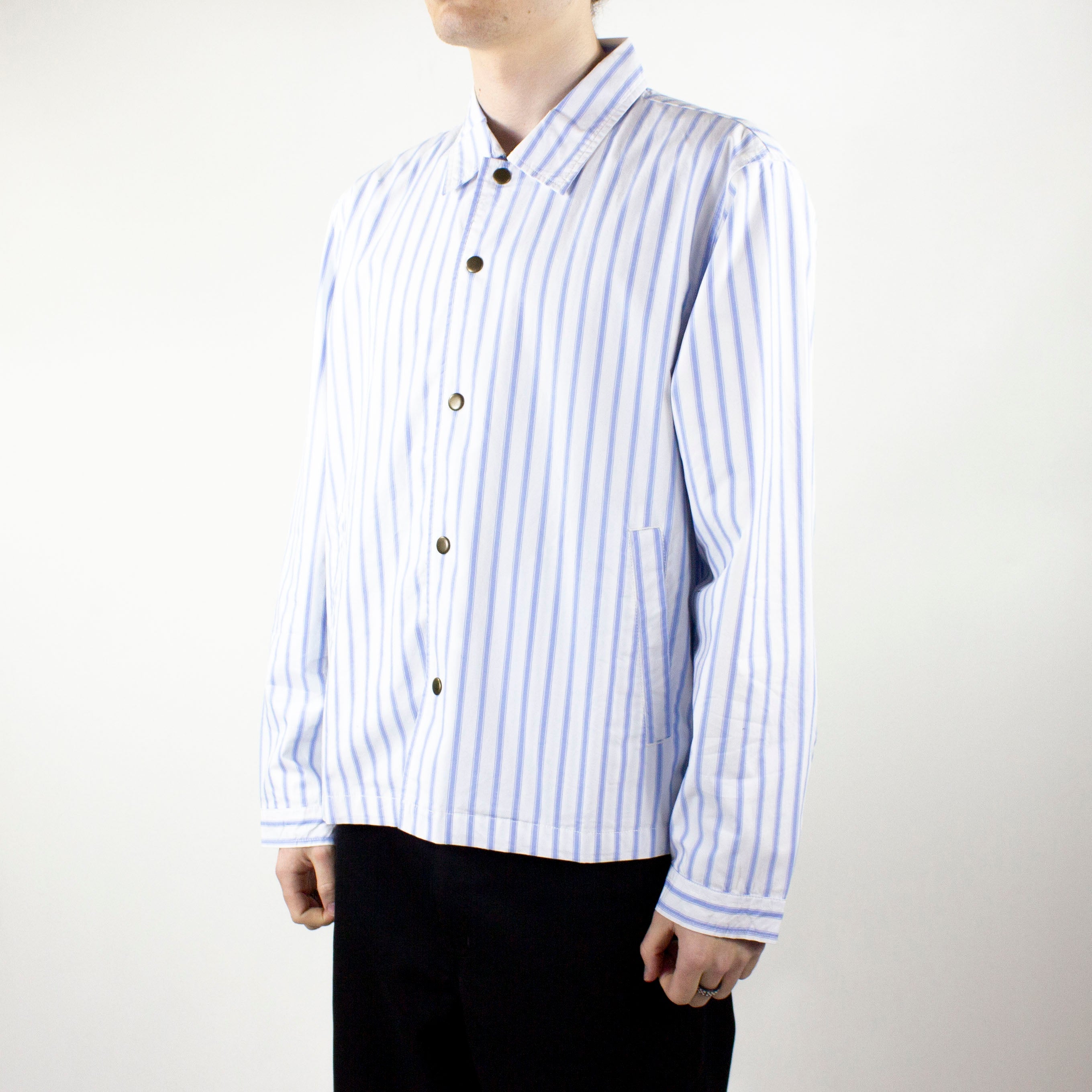 Stussy Coach Shirt – Stripe exclusive at Remix – Remix Casuals