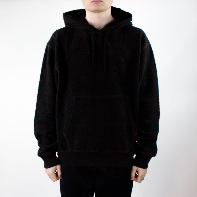 Stussy Inside Out Fleece Hoodie - Black