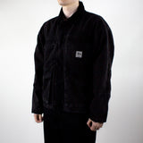 Stussy Washed Canvas Shop Jacket – Black