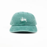 Stussy Washed Stock Low Pro Cap - Green