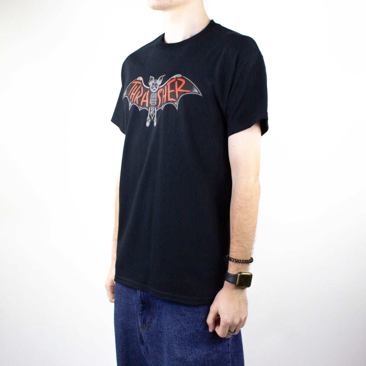 Thrasher Bat T-Shirt - Black