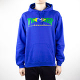 Thrasher Brazil Revista Hoodie - Blue