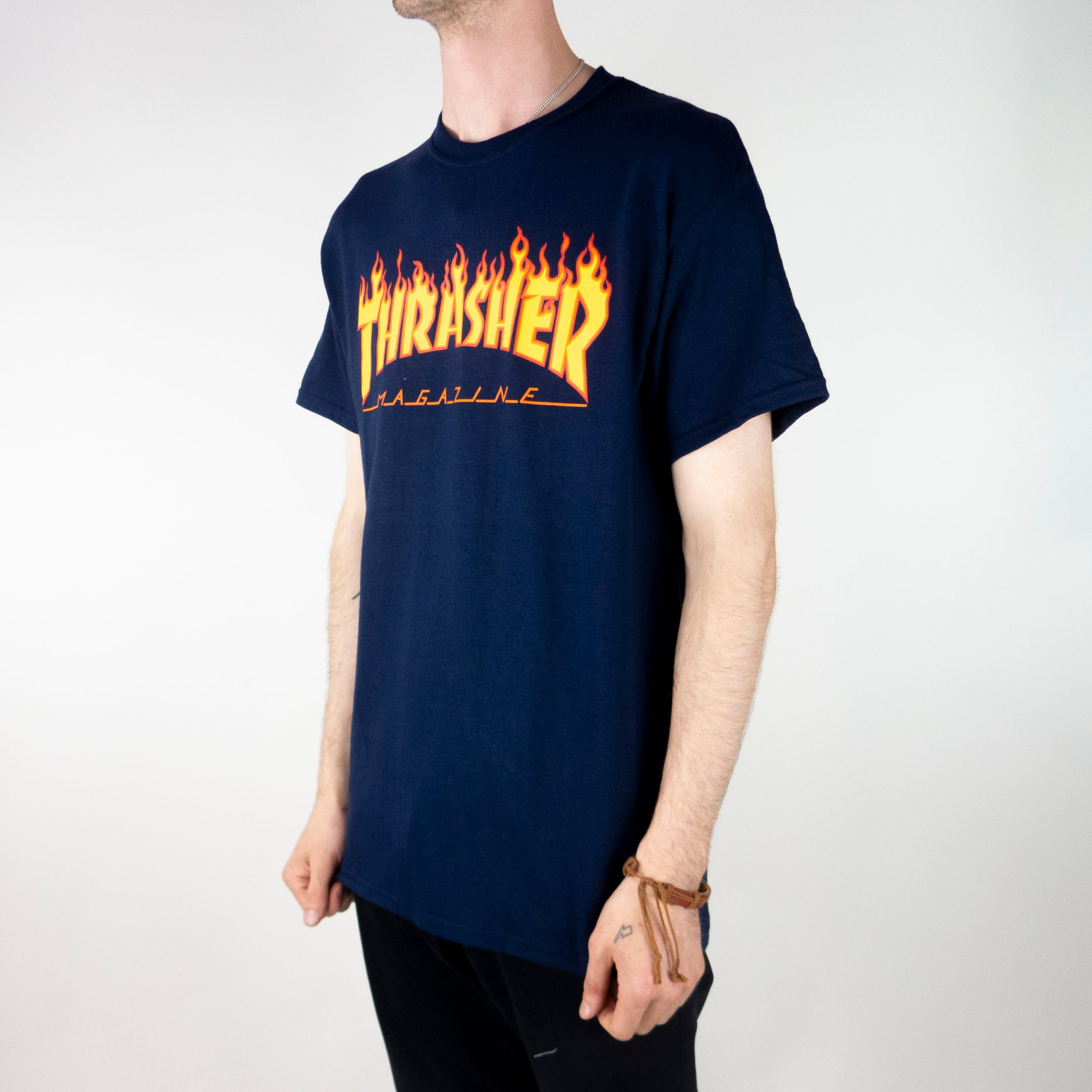 navy thrasher shirt