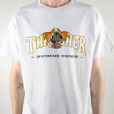 Thrasher Fortune Logo T-Shirt - Ash Grey