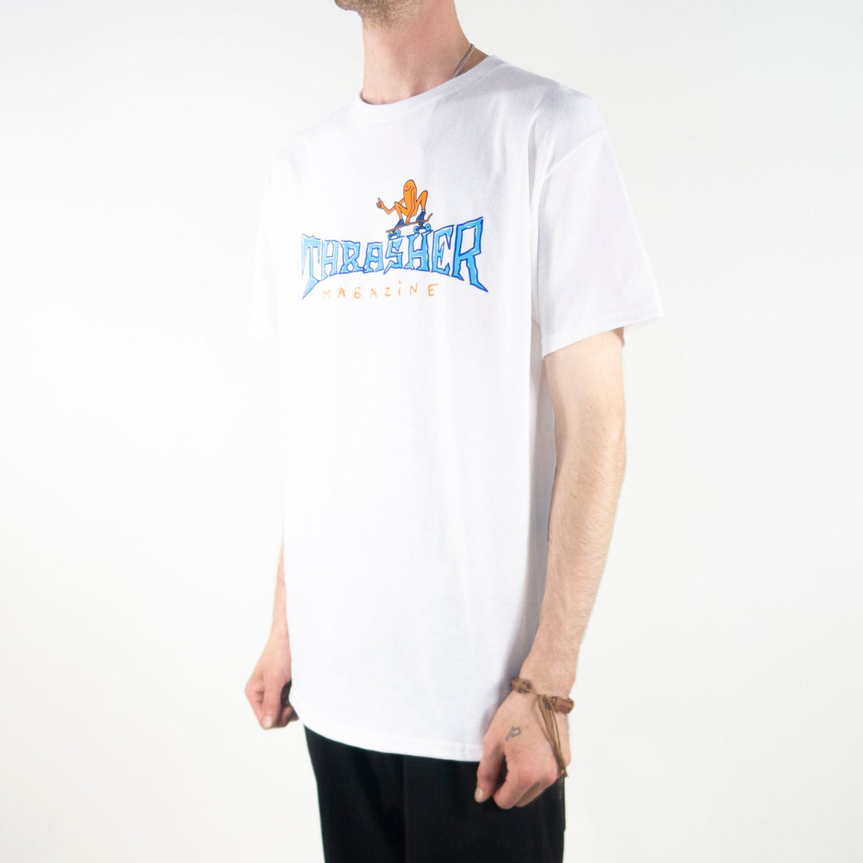 Thrasher Gonz Thumbs Up T-Shirt - White