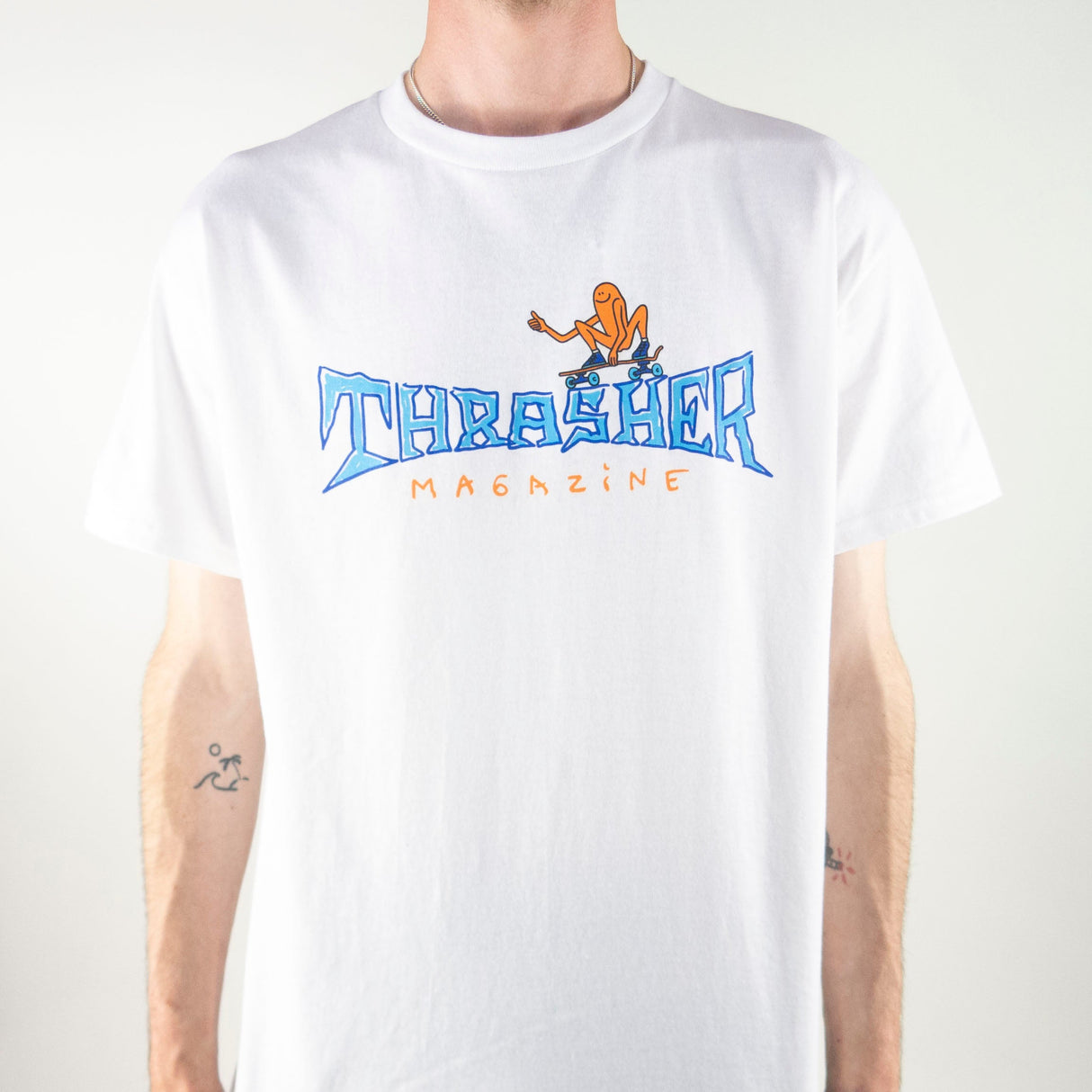 Thrasher Gonz Thumbs Up T-Shirt - White