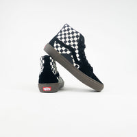 Vans BMX Sk8-Hi Pro Shoes - Checkerboard Black / Dark Gum