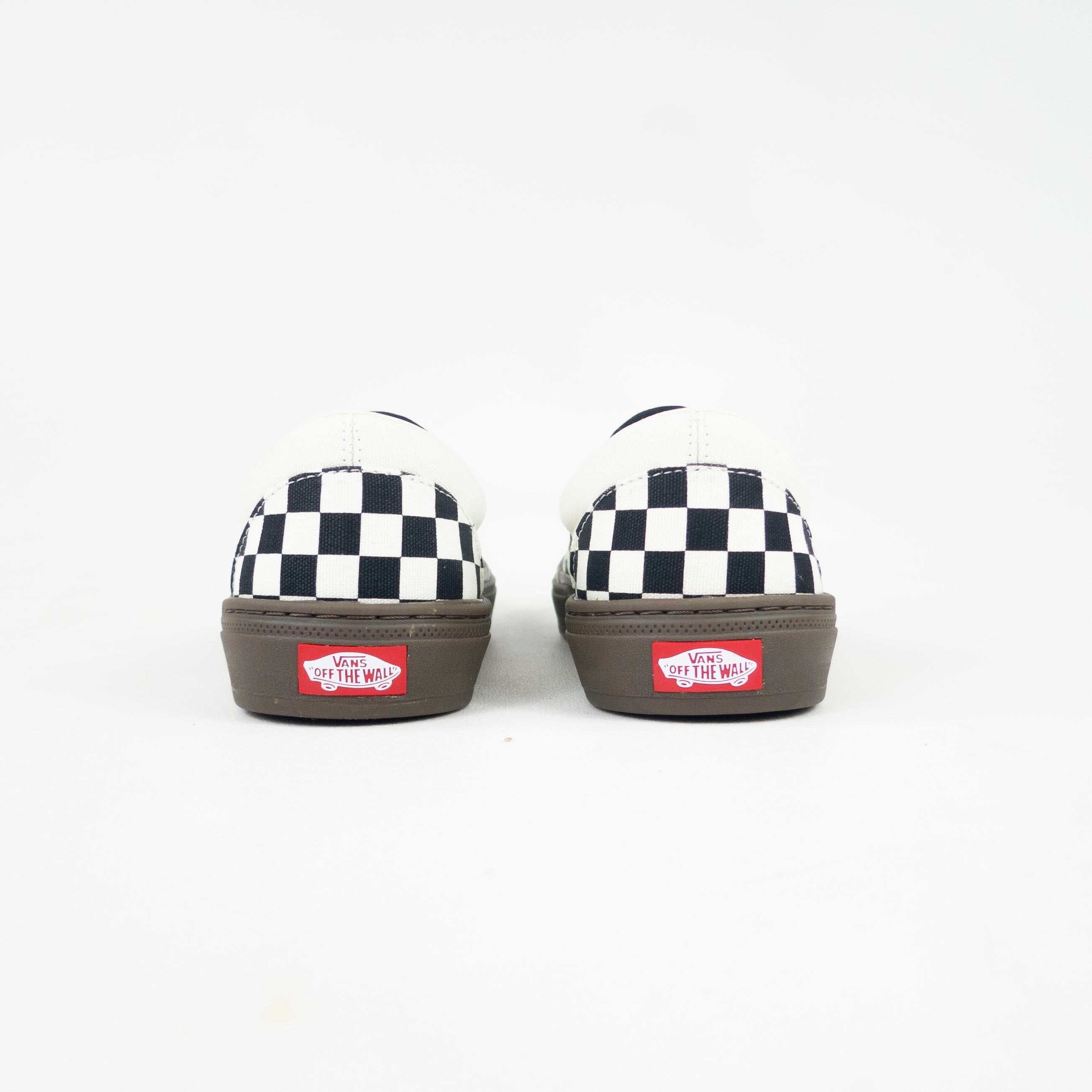 Vans slip store on checkerboard gum