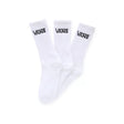 Vans Classic Crew 3 Pack Socks - White