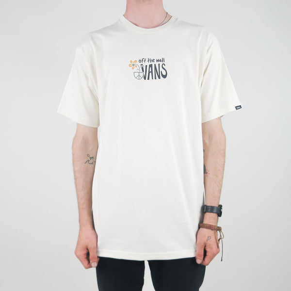 Vans In Our Hands T-Shirt - Antique White