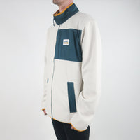 Vans MT Polar Fleece Jacket - Oatmeal / Deep Teal