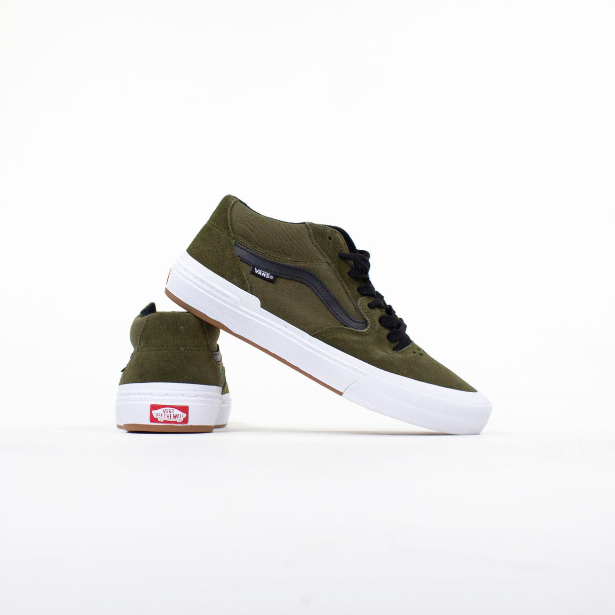 Vans Skate BMX Style 114 Shoes - Dark Olive