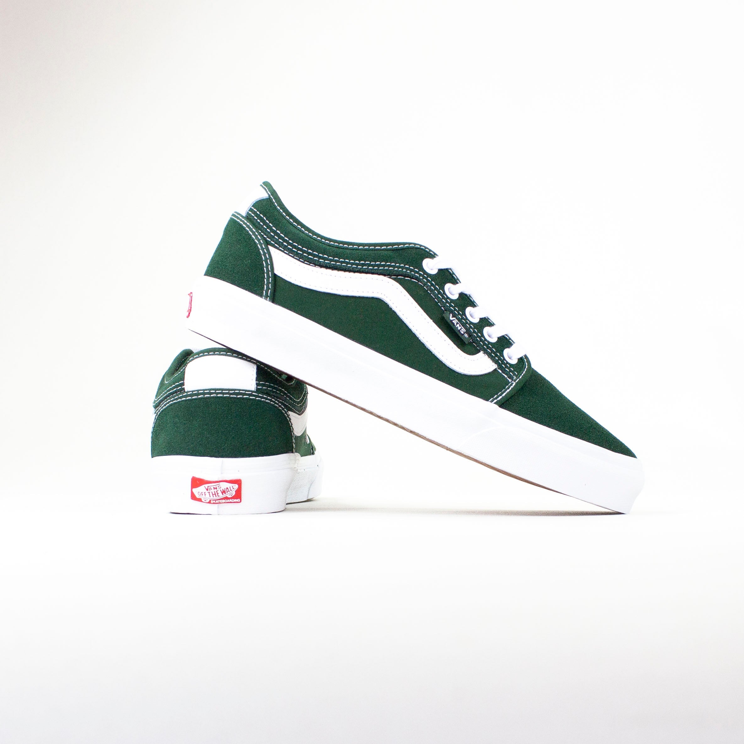 Vans chukka deals low green