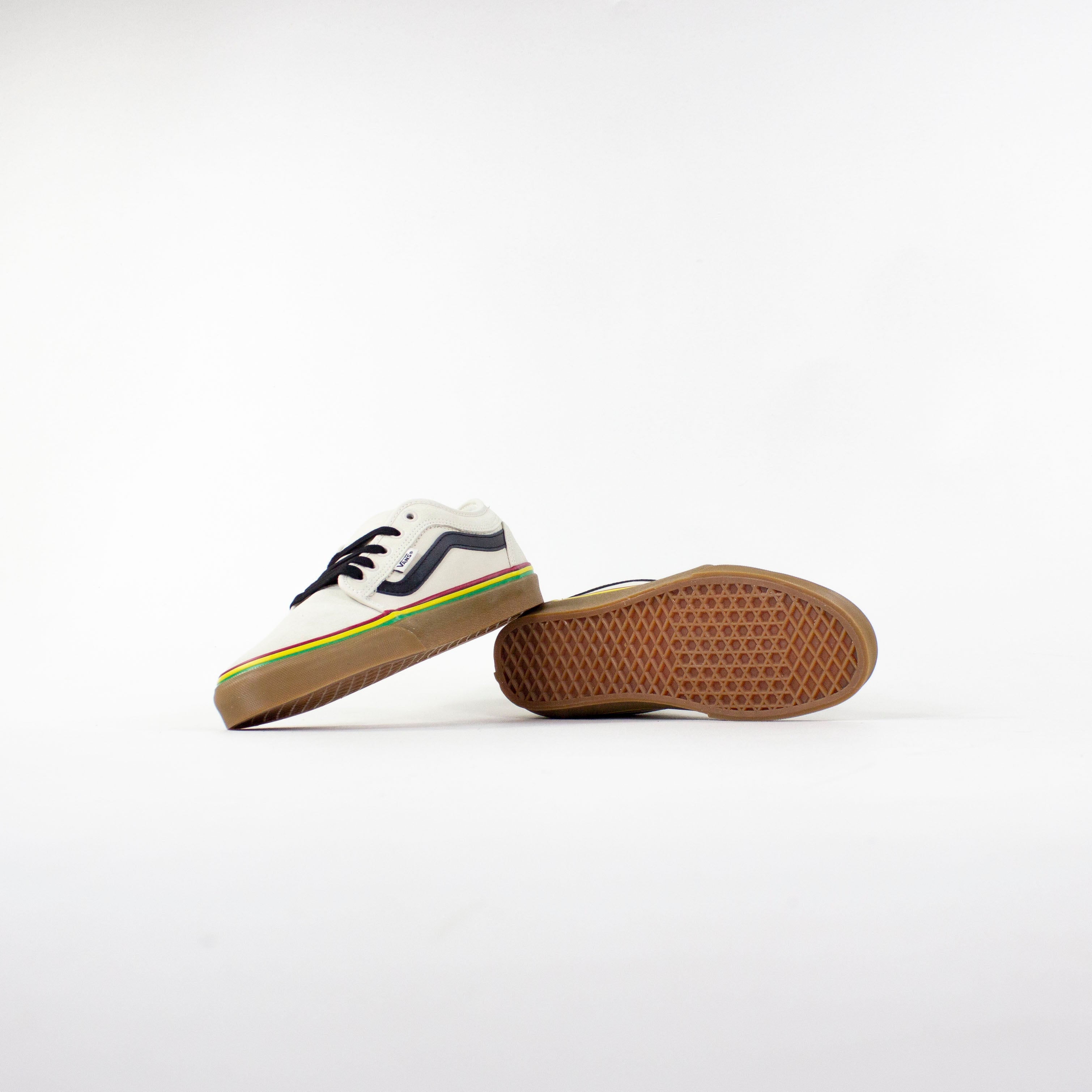 Vans Skate Chukka Low Sidestripe Shoes - Rasta Turtledove