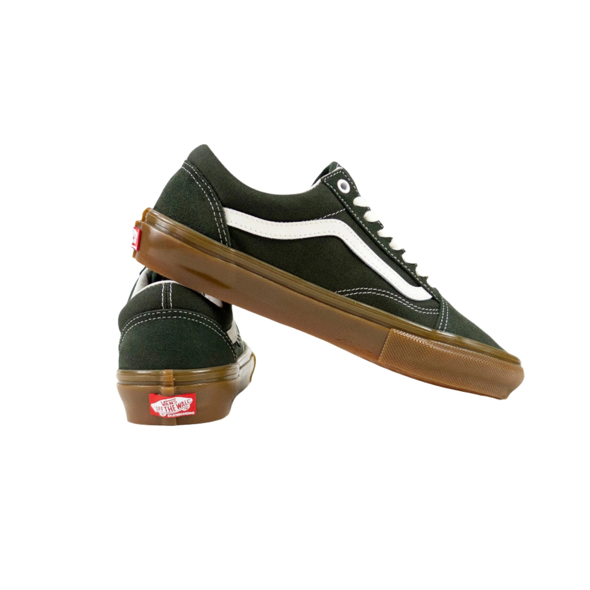 Vans Skate Old Skool Shoes - Forest Night / Gum