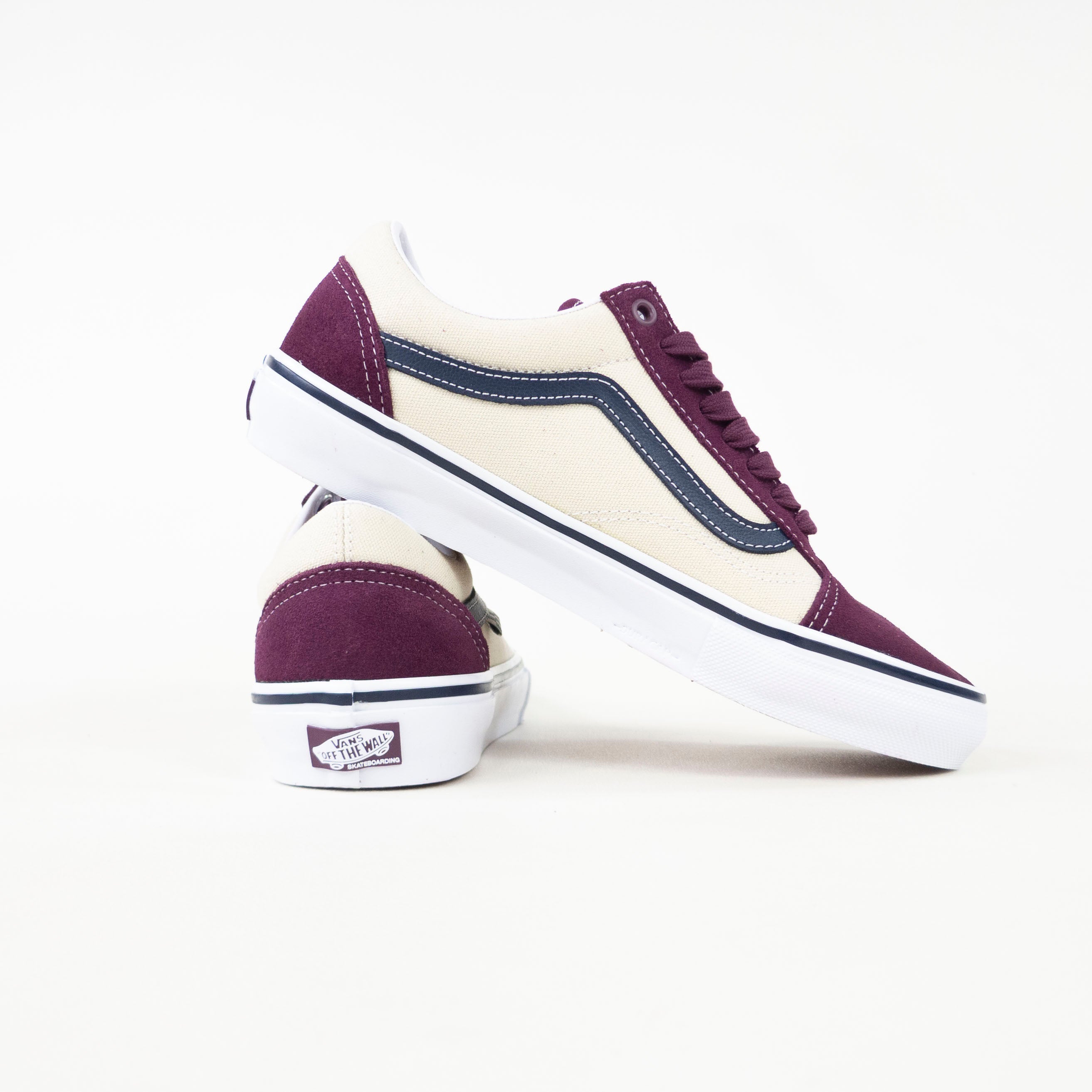 Wine old hot sale skool vans