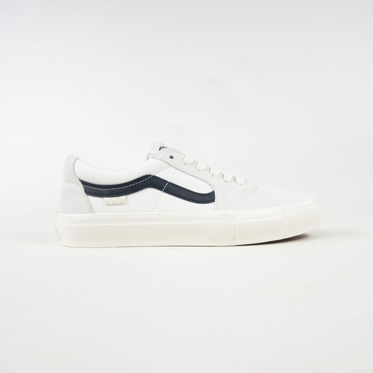 Vans Skate Sk8-Low Shoes - Marshmallow / Raven