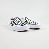 Vans Skate Slip On Shoes - (Checkerboard) Black / White