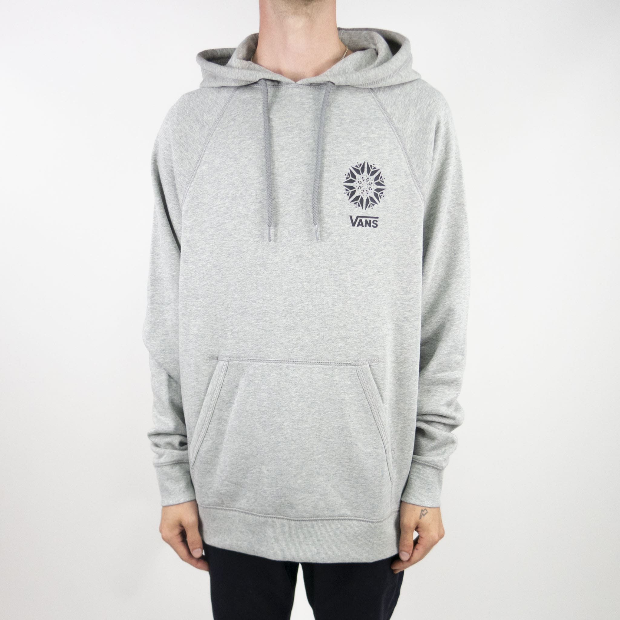 Vans hoodie clearance gray