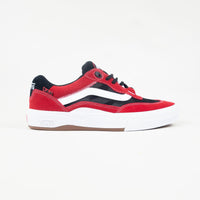 Vans Wayvee Skate Shoes - Athletic Black / Red