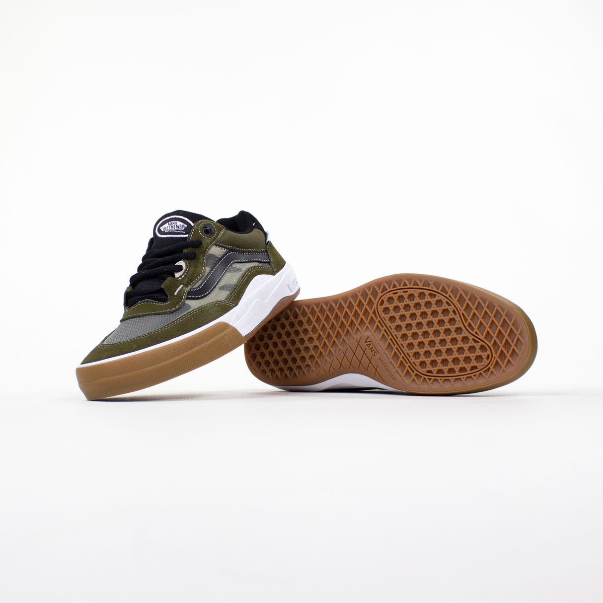 Vans Wayvee Skate Shoes - Dark Olive