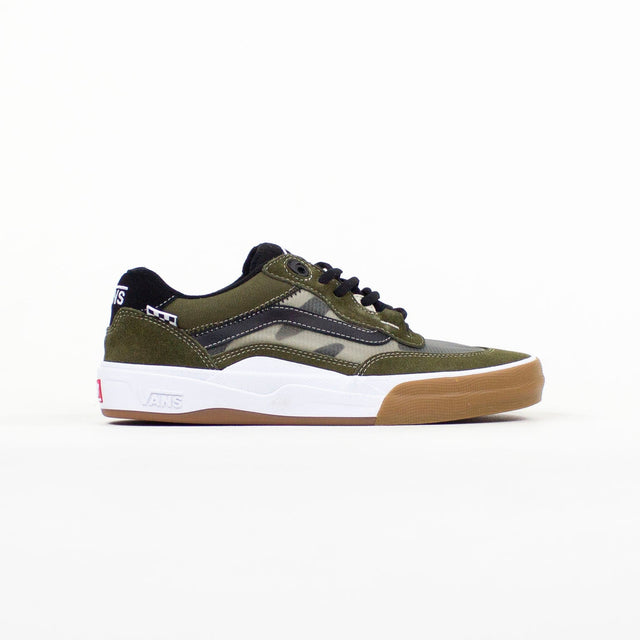 Vans Wayvee Skate Shoes - Dark Olive