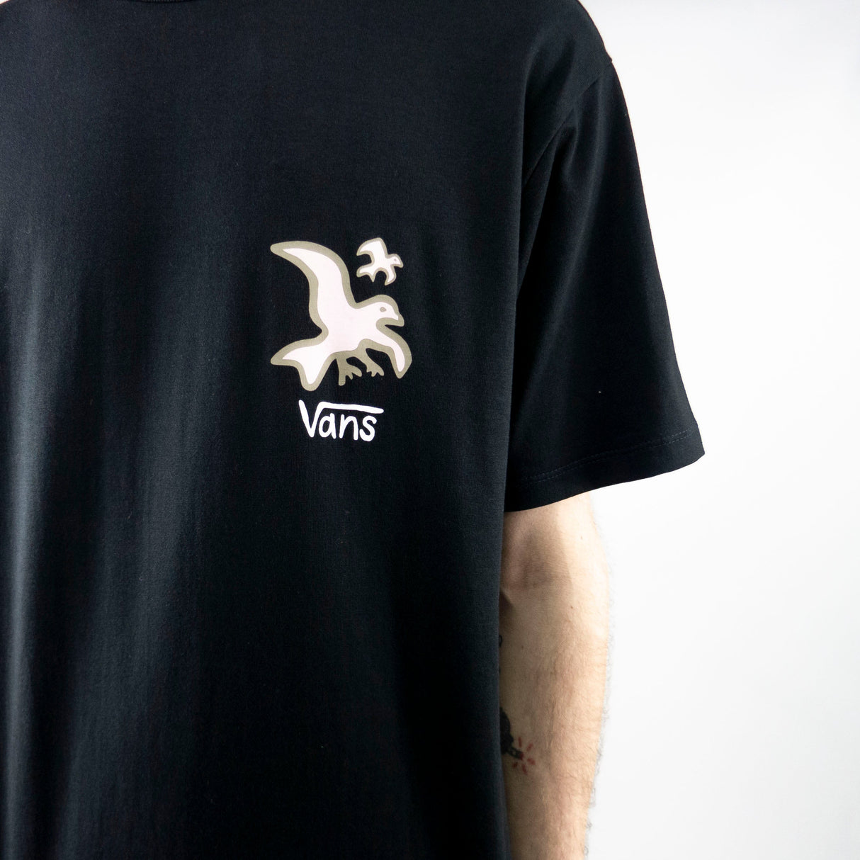 Vans X Skateistan Off The Wall T-Shirt - Black