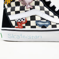 Vans X Skateistan Skate Sk8 Hi Shoes - (Skateistan) Checkerboard