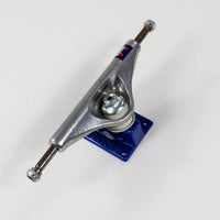 Venture Polished Blue Trucks (Sold As Pair)- 5.2"